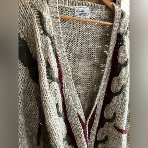 Sears Roebuck vintage knit sweater, grandpa sweater - Picture 2 of 9